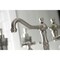 Kingston Brass KS1978NX Widespread Bathroom Faucet with Brass Pop-Up, Brushed Nickel KS1978NX - alternate 3